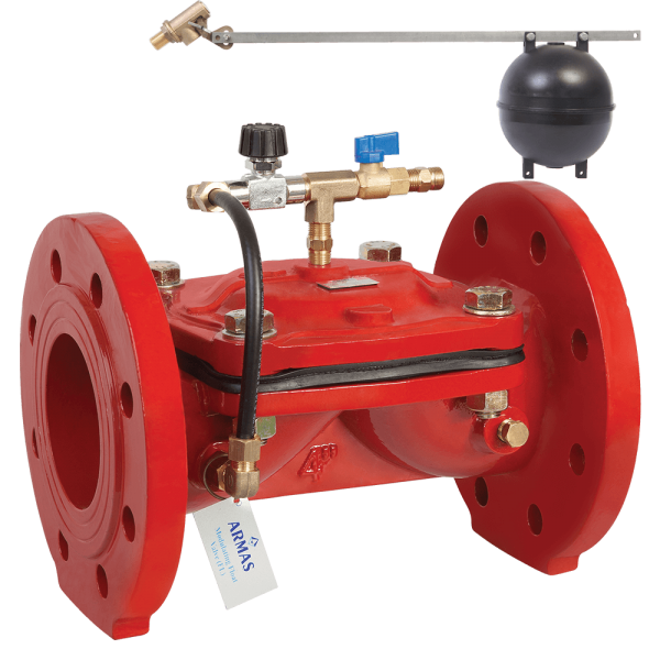 Válvula de control de nivel de flotador de tipo modulador FL de 600 series